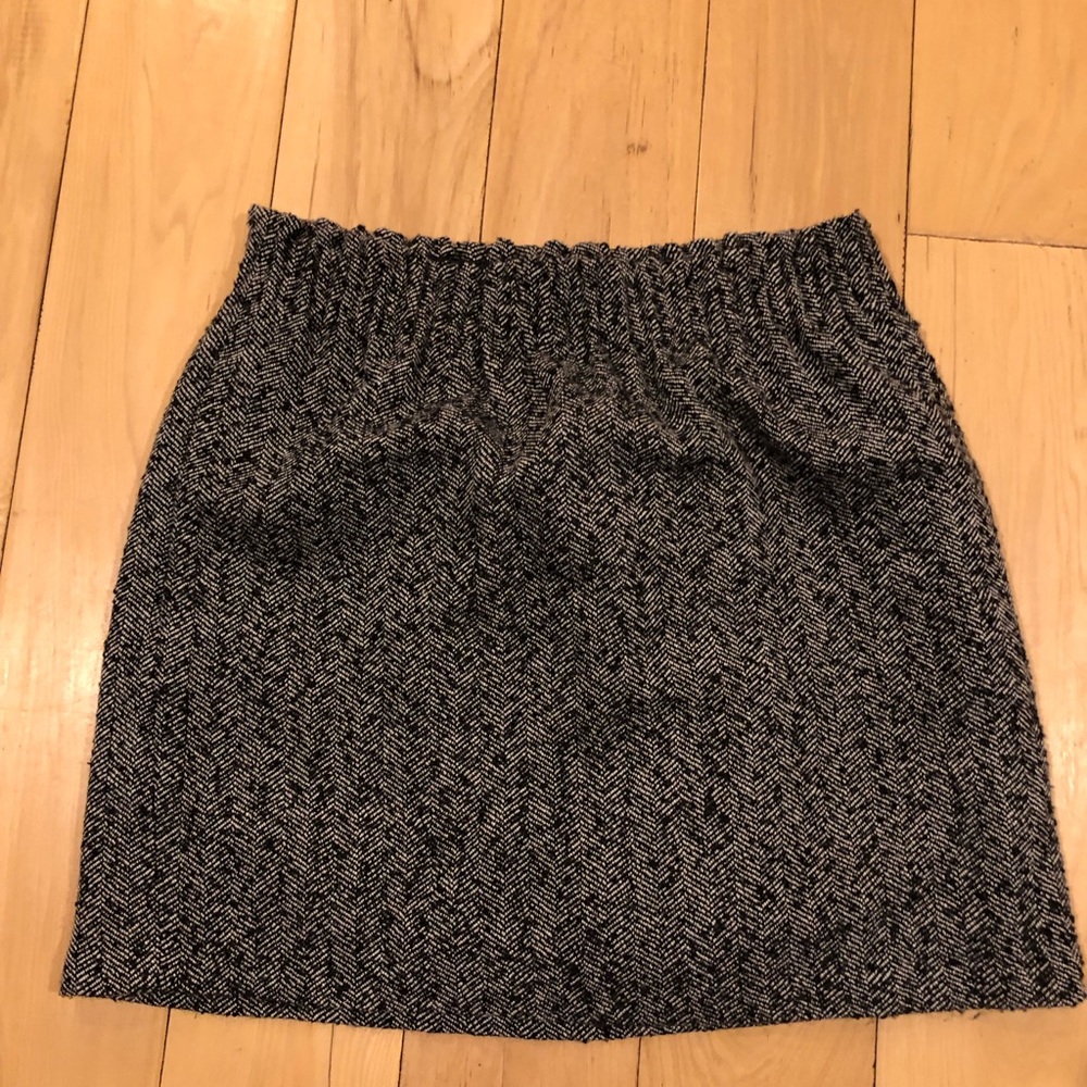 JCrew Wool Herringbone skirt
